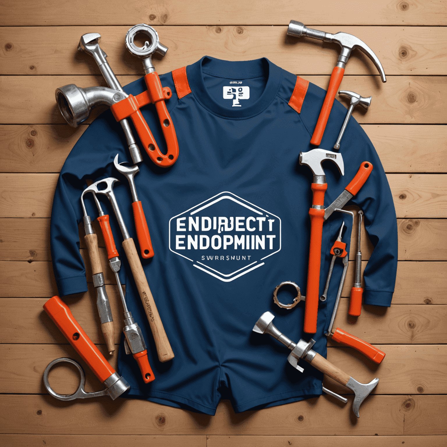 IdentityReligion logo featuring plumbing tools