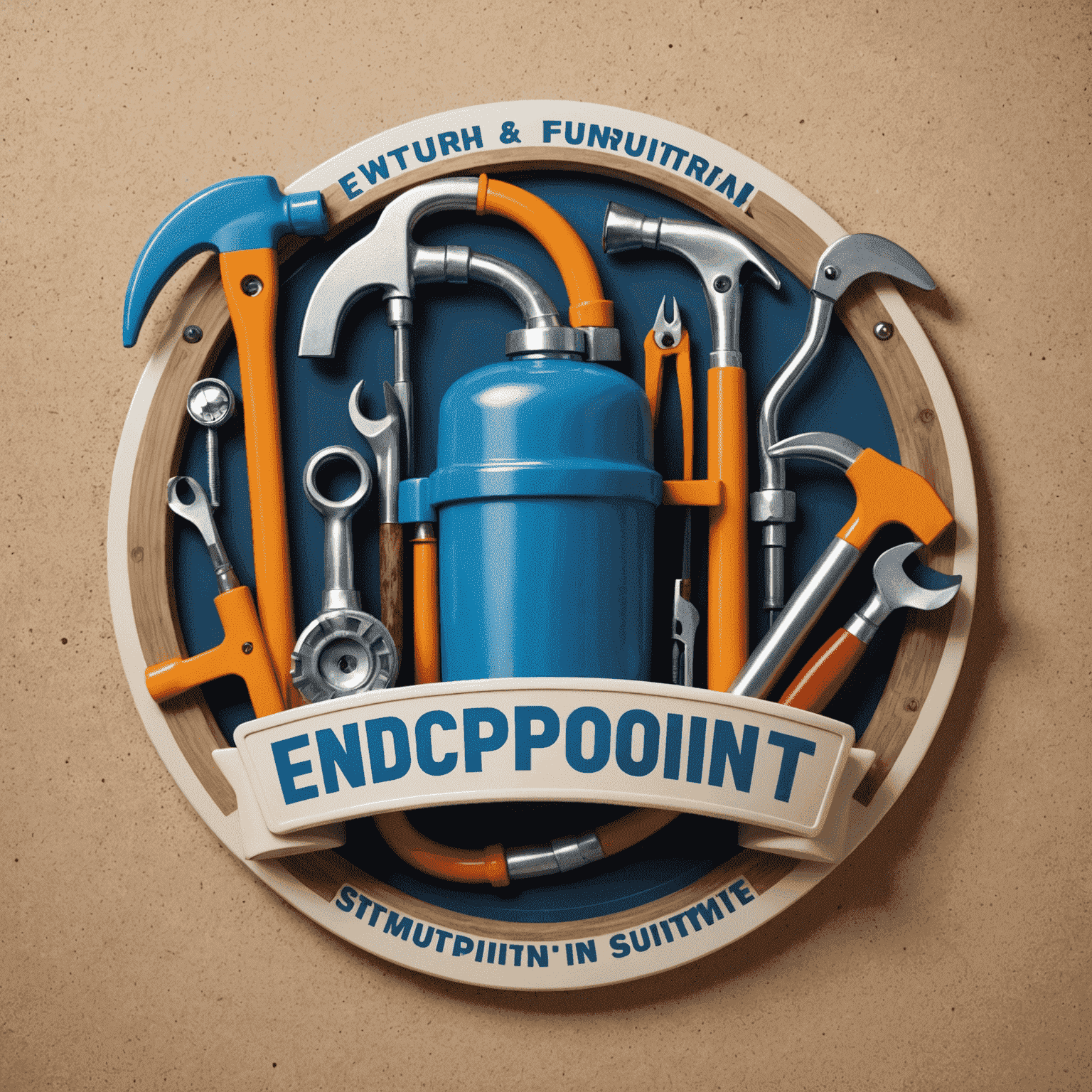 IdentityReligion logo featuring plumbing tools