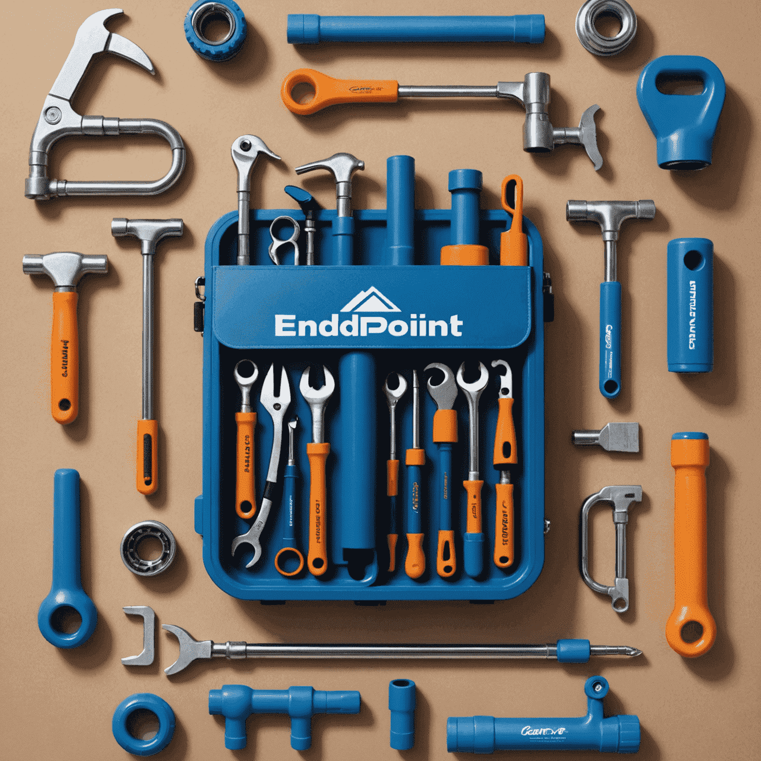 IdentityReligion logo featuring plumbing tools